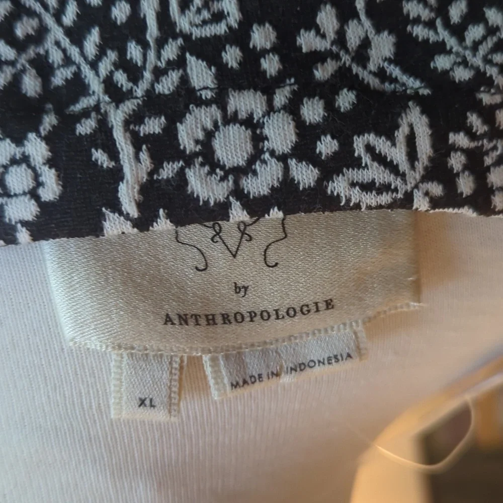 ANTHROPOLOGIE Vanessa Virginia Floral Lace Up Corset Back Sleeveless Top XL - Picture 7 of 9